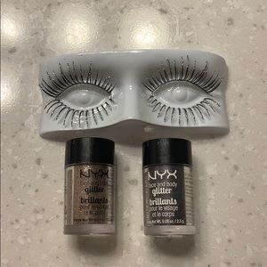 ✨Pixie Dust Eyelashes and Face/Body Glitter✨